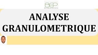 Géotechnique  Identification des sols analyse granulométrique 2020 [upl. by Trembly]