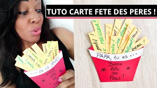 TUTO  Carte pour la Fete des Peres [upl. by Abebi]