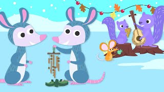 Treetop Family Episode 16  Simple Gifts  Cartoon For Children [upl. by Milah935]