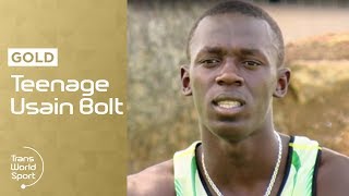 Teenage Usain Bolt  Trans World Sport [upl. by Sivad]