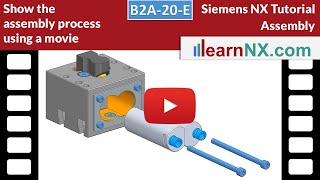 Siemens NX  assembly sequence [upl. by Mossberg263]