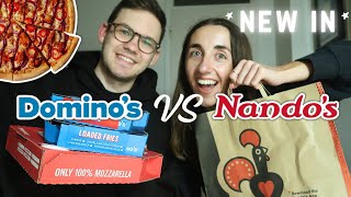 DOMINOS amp NANDOS New in Menus [upl. by Anirahs498]