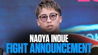 Naoya Inoue World Title Fight Announcement  TOKYO PRESS CONFERENCE [upl. by Airdnaxela]