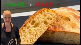 Pravá domácí italská ciabatta [upl. by Ellehciram]