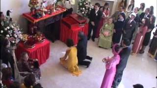 Vietnamese Wedding Tea Ceremony with Explanations [upl. by Ettennor]