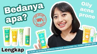 PERBEDAAN Sunscreen Azarine lama dan baru  Azarine Hydramax Hydrasoothe Sun Mist Tone Up [upl. by Tirrej712]