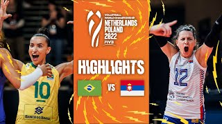 🇧🇷 BRA vs 🇷🇸 SRB  Highlights Final  Womens World Championship 2022 [upl. by Euqinay581]