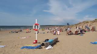 Tylösand beach Halmstad Sweden july 2019 [upl. by Etteroma]