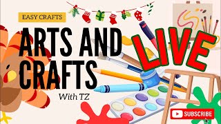 LIVE With Arts amp Crafts Great Ideas [upl. by Jarlathus200]