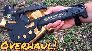 Best Invention Survival Axe Elite  30in1 Urban Survival Tool OFF GRID TOOLS [upl. by Aikan]