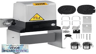 VEVOR Sliding Gate Opener AC600 1800Lbs with 2 Remote Controls Move Speed Review [upl. by Bajaj]