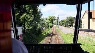 Straßenbahn Gotha  Linie 6 im KT4DZR [upl. by Busby137]