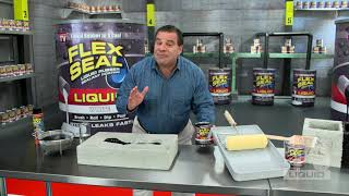 Flex Seal Liquid Rubber Sealant Coating Black 32Oz Can [upl. by Odlanyer]