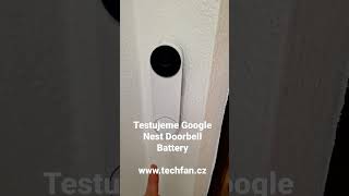 Testujeme Google Nest Doorbell Battery [upl. by Nomla]