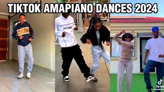 Amapiano Dance Challenges 2024😩💯🙌🏾 [upl. by Eilrahs]