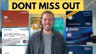 Best Credit Card Sign Up Bonuses RIGHT NOWBefore 2024 Ends [upl. by Eirased]