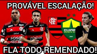 PROVÁVEL ESCALAÇÃO DO FLAMENGO X CUIABÁ ÚLTIMO TREINO DO FLAMENGO NOVIDADE NO ATAQUE DO MENGÃO [upl. by Soalokin]