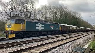 47593 quotGalloway Princessquot amp D213 40013 quotAndaniaquot 1Z34 LS 0608 Leicester to Edinburgh Waverley [upl. by Ramuk]