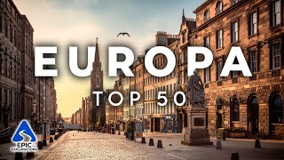 50 Lugares Más Hermosos para Visitar en Europa  4K MARAVILLAS DE EUROPA [upl. by Bryner876]