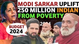 NO MORE POVERTY IN INDIA  PM MODI UPLIFTS 250 MILLION INDIAN FROM POVERTY PAK PUBLIC REACTION [upl. by Svensen193]