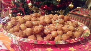 STRUFFOLI MORBIDI La ricetta della nonna [upl. by Anen]