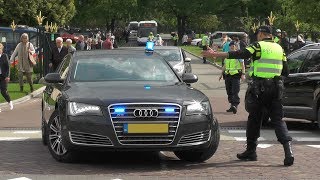 Gepantserde Audi A8 van de BSB wil naar links maar agent houdt hem tegen 962 [upl. by Sochor]