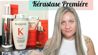 KÉRASTASE PREMIÉRE LANÇAMENTO♡NOVO TRATAMENTO DESCALCIFICANTE E REGENERANT☆LINHA PREMIUN kerastase [upl. by Virgil]