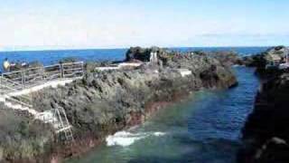 Meerwasserschwimmbäder bei Garachico auf Teneriffa [upl. by Novyak]