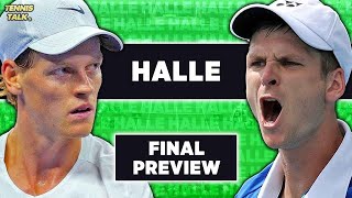 Sinner vs Hurkacz  Halle Open 2024 Final  Tennis Prediction [upl. by Petey376]