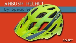 SPECIALIZED AMBUSH HELMET REVIEW  Gearist [upl. by Parish]