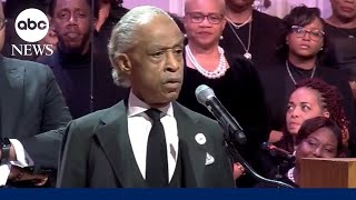 Rev Al Sharpton delivers the eulogy at Tyre Nichols funeral  ABC News [upl. by Tremann486]