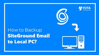 How to Backup SiteGround Emails to PC  5 Step Solution [upl. by Atikaj]