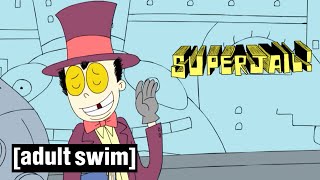 Superjail  Jailbots Missing  Season 2 now on All 4  Adult Swim UK 🇬🇧 [upl. by Ahsrop]