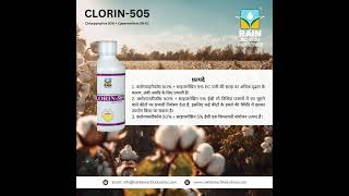 Clorin505 │ Chlorpyriphos 50  Cypermethrin 5 EC │ Rain BioTech Industries Pvt Ltd │Pesticides [upl. by Nodarse841]