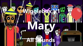 Incredibox Scratch  Wigglebox V1  Mary  All Sounds Together [upl. by Pamelina]