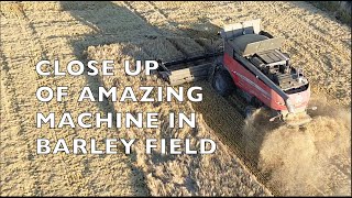 Amazing Machine in Barley Field [upl. by Atikim]