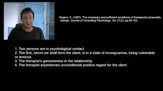 Counselling Theory 10 The Therapeutic Conditions [upl. by Stephenson381]