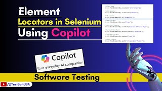 Element Locator in Selenium using Copilot tutorial [upl. by Nymrak]