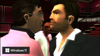 GTA Vice City Styled Stories Redux  Keep Your Friends Close  On Windows 11 [upl. by Aititil]