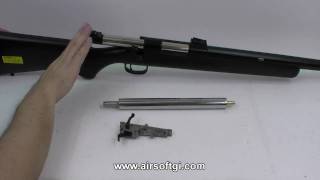 Airsoft GI 101  How It Works  Spring Powered Bolt Action Sniper Rifle [upl. by Newo]