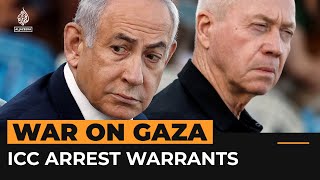 Netanyahu Gallant wanted for arrest by International Criminal Court  AJ Shorts [upl. by Enyawud]