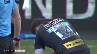 Joe Marler smashes Alex Cuthbert in monster hit [upl. by Abner]