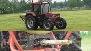 Spreading fertilizer with Case IH amp Vicon [upl. by Eille]