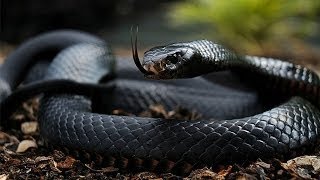 King Cobra Snake Attacks Black Mamba  Incredible Animal Attack  Video HD [upl. by Notnirb465]