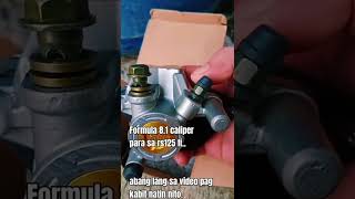 Formula 81 brake caliper for rs125 fi racewaymotovlog rs125fi formula81caliper [upl. by Jules]