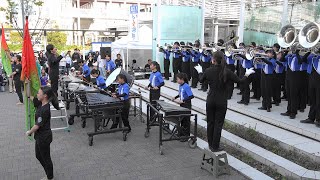 神奈川県立湘南台高等学校 吹奏楽部WSS Shonandai Senior High School 湘南・藤沢おいしいものフェスティバル Ver2 [upl. by Pirali3]