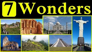 7 Wonders of the world  Seven Wonders of the word 2024 [upl. by Nerek990]