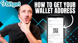 HOW TO GET MY BITGET WALLET ADDRESS ON THE BITGET APP 2024 Tutorial [upl. by Anaujahs]