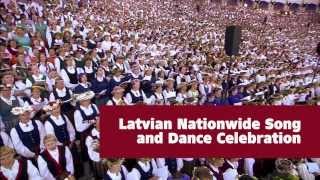 Latvian Nationwide Song and Dance Celebration [upl. by Spohr]