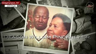 Deacon William Pinckney Sr Homegoing Service [upl. by Monia]